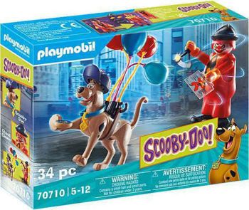 Picture of Playmobil Scooby Doo Περιπέτεια Με τον Ghost Clown 70710