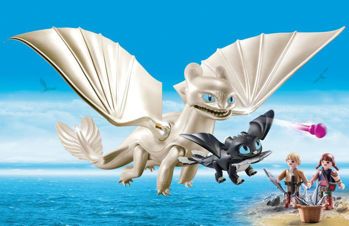 Picture of Playmobil Dragons Η Λευκή Οργή Κι Ένας Δρακούλης Με Τα Παιδιά 70038