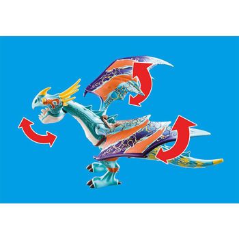 Picture of Playmobil Dragons Άστριντ Και Λευκή Οργή 70728
