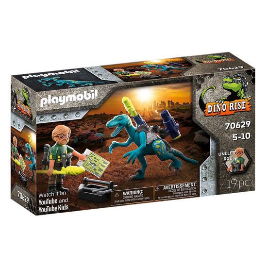 Picture of Playmobil Dino Rise Δεινόνυχος Με Τον Θείο Rob 70629