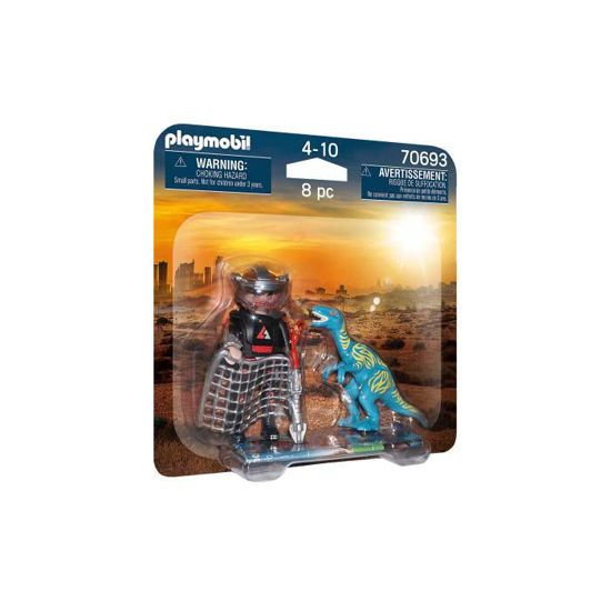 Picture of Playmobil Dino Rise DuoPack Βελοσιράπτορας Και Κυνηγός Δεινοσαύρων 70693