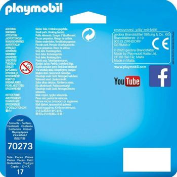 Picture of Playmobil Duo Pack Πειρατής Kαι Λιμενοφύλακας 70273