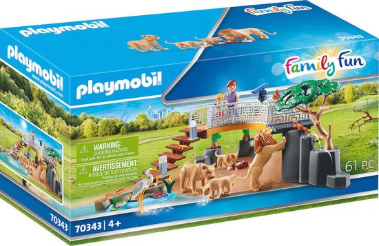 Picture of Playmobil Family Fun Οικογένεια λιονταριών 70343