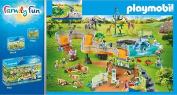 Picture of Playmobil Family Fun Οικογένεια λιονταριών 70343