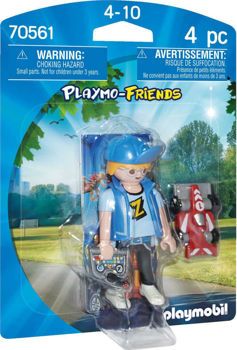 Picture of Playmobil Playmo Αγόρι Με Τηλεκατευθυνόμενο Αυτοκινητάκι 70561