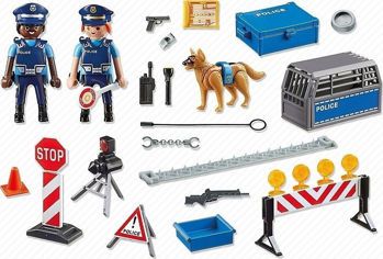 Picture of Playmobil City Action Οδόφραγμα Αστυνομίας (6924)