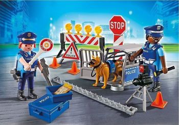 Picture of Playmobil City Action Οδόφραγμα Αστυνομίας (6924)