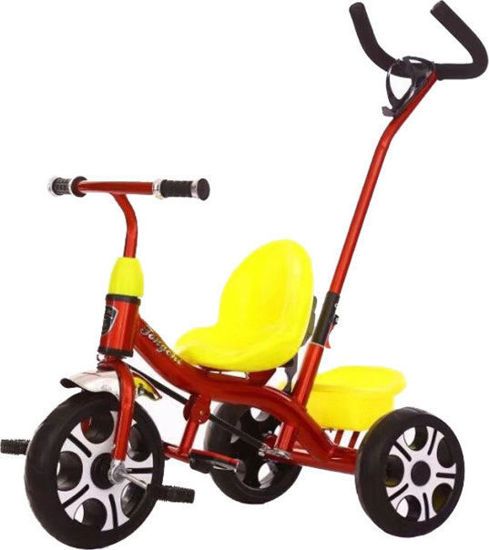 Picture of Zita Toys Τρίκυκλο Ποδήλατο Κόκκινο Με Χερούλι Κατεύθυνσης 516BC-R