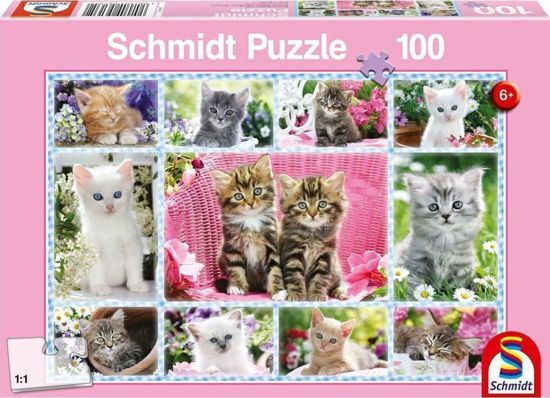Picture of Schmidt Puzzle Γατάκια 100 Κομμάτια (56135)