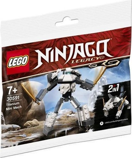 Picture of Lego Ninjago Titanium Mini Mech Bag (30591)