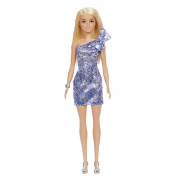 Picture of Mattel Barbie Glitz Outfits Μοντέρνο Φόρεμα (GRB32)