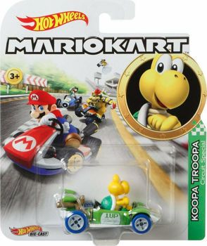 Picture of Mattel Hot Wheels Αυτοκινητάκια Mario Kart Koopa Troopa GBG25/GGV85