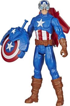 Picture of Hasbro Marvel Avengers Blast Gear Titan Hero Series Captain America 30cm (E7374)