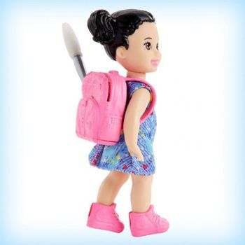 Picture of Mattel Barbie Σετ Επαγγέλματα Με Παιδάκια Δασκάλα Ζωγραφικής Μελαχρινή (DHB63/GJM30)