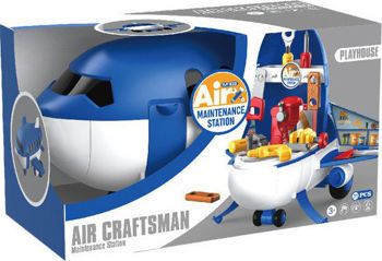 Picture of Zita Toys Μεταγωγικό Αεροπλάνο Με Σετ Εργαλεία 3 σε 1