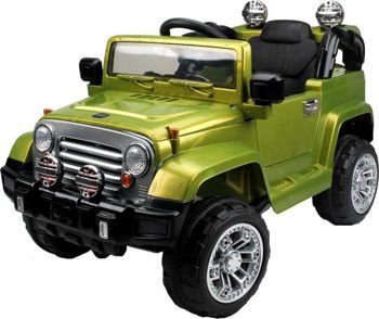 Picture of Ηλεκτροκίνητο Παιδικό Jeep Τηλεκατευθυνόμενο 12V Πράσινο Με MP3