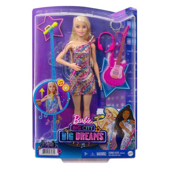 Picture of Mattel Barbie Big City-Big Dreams Malibu Roberts Με Μουσική Και Φώτα GYJ23