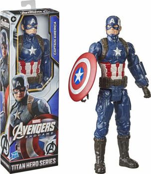 Picture of Hasbro Avengers Titan Heroes Captain America (F1342/F0254)