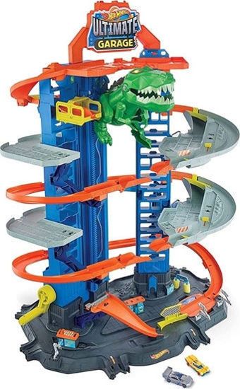Picture of Mattel Hot Wheels Απόλυτο Γκαράζ Με Ρομποδεινόσαυρο GJL14