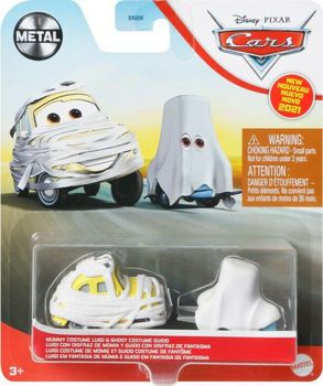 Picture of Mattel Disney & Pixar Cars Mummy Costume Luigi & Ghost Costume Guido DXV29/GTN55