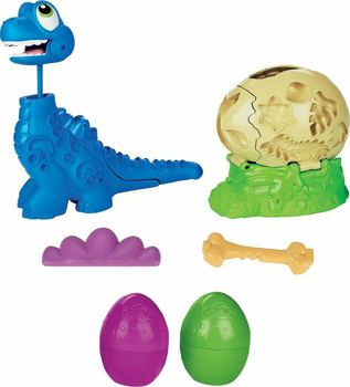 Picture of Hasbro Play-Doh Πλαστελίνη Dino Crew Growin Tall Bronto F1503