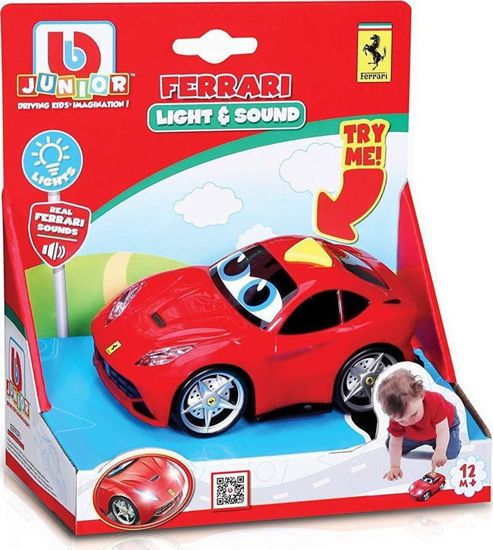 Picture of Bburago Junior Ferrari Παιδικό Αυτοκινητάκι Με Φώτα Και Ήχους (81000)