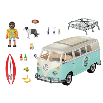 Picture of Playmobil Volkswagen T1 Camping Bus Limited Edition Collectible 70826
