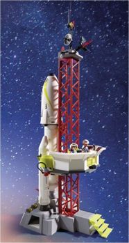 Picture of Playmobil Space Πύραυλος Διαστημικής Αποστολής Με Σταθμό Εκτόξευσης 9488