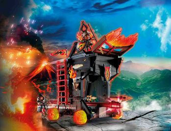 Picture of Playmobil Novelmore Πολιορκητική Μηχανή Φωτιάς Του Μπέρναμ 70393