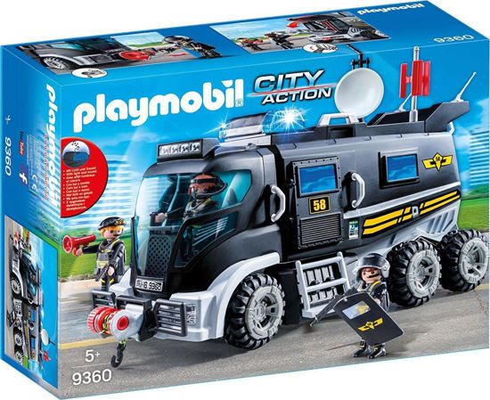 Picture of Playmobil City Action Θωρακισμένο Όχημα Ομάδας Ειδικών Αποστολών 9360