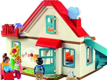 Picture of Playmobil 1.2.3. Επιπλωμένο Σπίτι 70129
