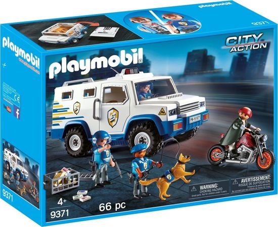 Picture of Playmobil City Action Όχημα Χρηματαποστολής 9371