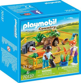 Picture of Playmobil Country Περιφραγμένος Χώρος Με Μικρά Ζωάκια 70137
