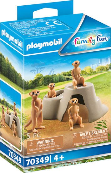 Picture of Playmobil Family Fun Σουρικάτες 70349