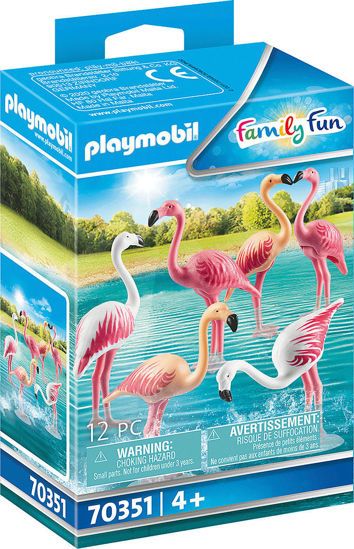 Picture of Playmobil Family Fun Κοπάδι φλαμίνγκο 70351