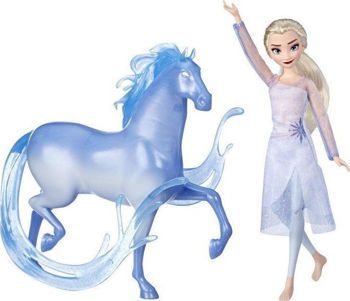 Picture of Hasbro Disney Frozen II Έλσα Κούκλα Μόδας Και Nokk Άλογο (E5516)