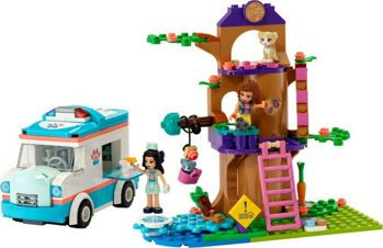 Picture of Lego Friends Ασθενοφόρο Κτηνιατρικής Κλινικής (41445)