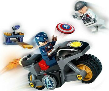 Picture of Lego Super Heroes Captain America And Hydra Face-Off (76189)