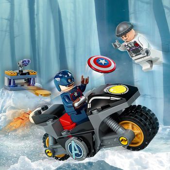 Picture of Lego Super Heroes Captain America And Hydra Face-Off (76189)
