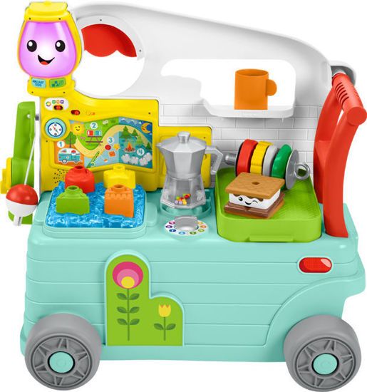 Picture of Fisher Price Laugh & Learn Εκπαιδευτικό Τροχόσπιτο 3 Σε 1-Smart Stages (HCK81)