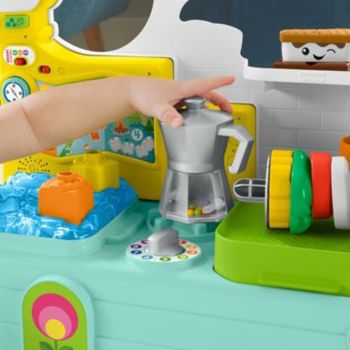 Picture of Fisher Price Laugh & Learn Εκπαιδευτικό Τροχόσπιτο 3 Σε 1-Smart Stages (HCK81)