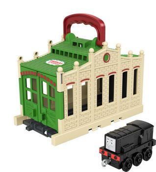 Picture of Fisher-Price Thomas The Train Φορητός Σταθμός Τρένων Τιντμουθ Connect And Go Diesel (GWX08/GWX64)