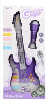 Picture of Zita Toys Ηλεκτρονική Κιθάρα Με Μικρόφωνο (005.9828A)