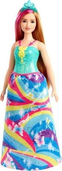 Picture of Mattel Barbie Dreamtopia Πριγκίπισσα Κούκλα Με Ξανθά Μαλλιά-Ροζ Ανταύγεια (GJK12/GJK16)