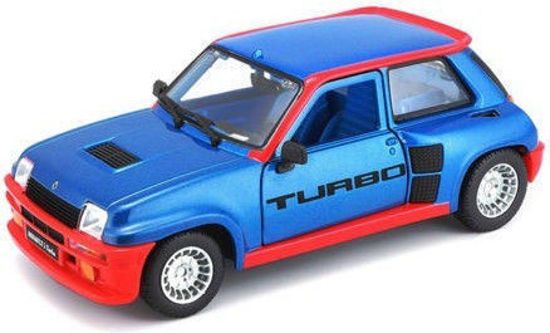 Picture of Bburago Συλλεκτικό Αυτοκίνητο Renault R5 Turbo Μπλε-Κόκκινο (1:24)