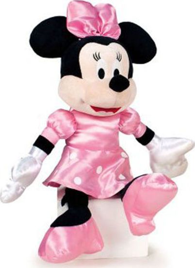 Picture of Disney Λούτρινο Minnie Mouse Με Σατέν Φόρεμα 40εκ.