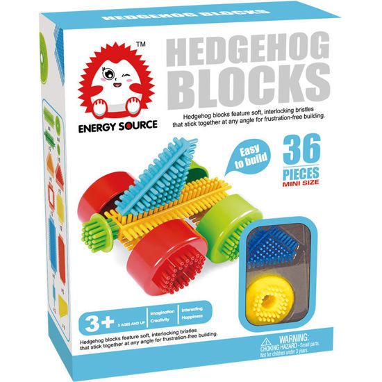 Picture of Hedgehog Blocks Σφηνώματα Σκατζοχοιράκια 36τεμ.