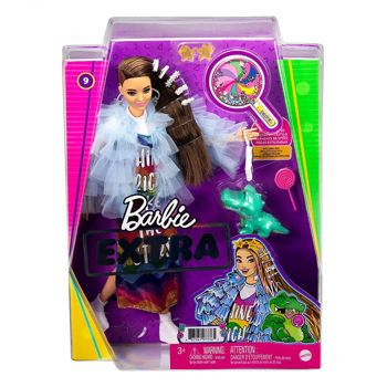 Picture of Mattel Barbie Extra Rainbow Dress (GRN27/GYJ78)