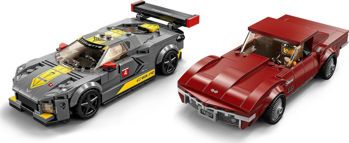 Picture of Lego Speed Champions Chevrolet Corvette C8.R Race Car & 1968 Corvette (76903)