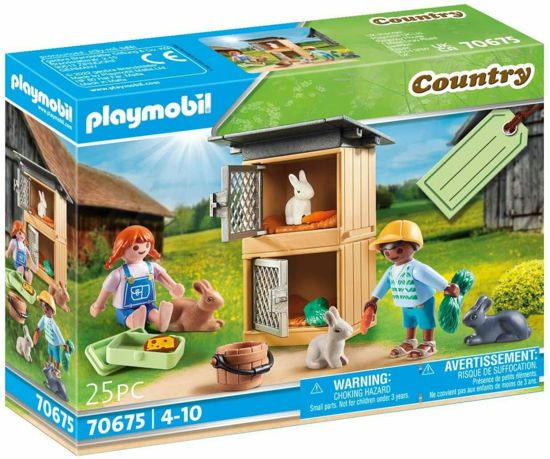 Picture of Playmobil Country Gift Set Ταίζοντας Τα Κουνελάκια (70675)
